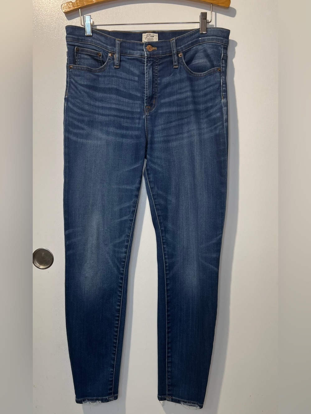 J. Crew Lookout High Rise Skinny Jeans Size 31